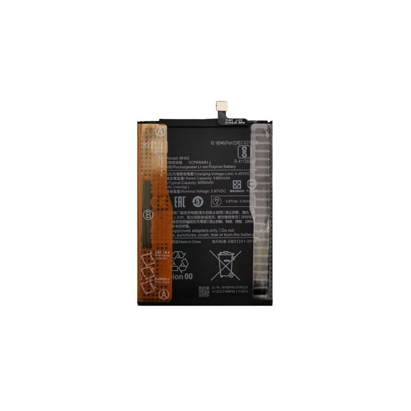 BATERIA PARA REDMI 10/ 10 PRIME (BN63)