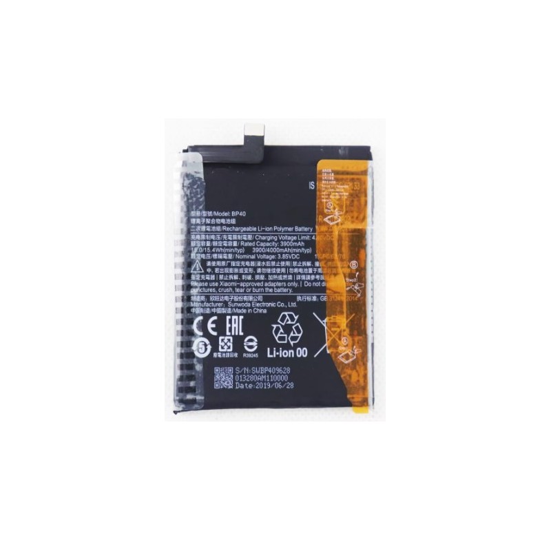 BATERIA PARA REDMI K20 PRO/ MI 9T PRO (BP40) 4000 MAH