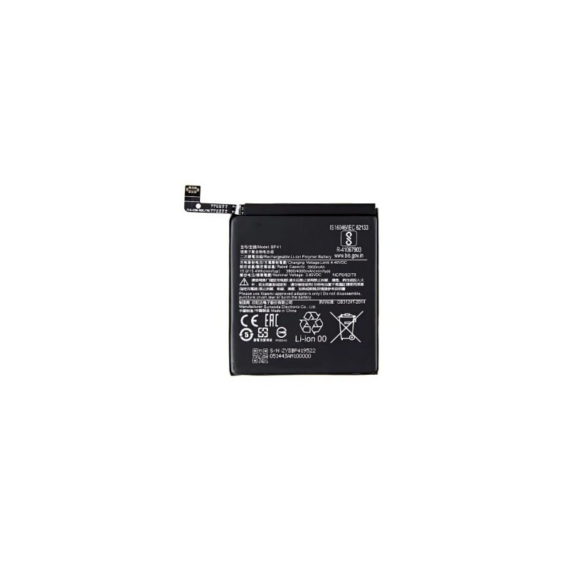 BATERIA PARA K20/MI9T (BP41) 4000 MAH