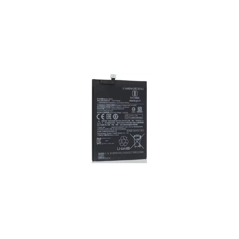 BATERIA PARA REDMI NOTE 9-5G/ 9T-5G (BM54) 5000 MAH