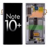 PANTALLA PARA SAMSUNG NOTE 10 PLUS OLED CON MARCO NEGRO / PLATA (BORDE POCO ANCHO)