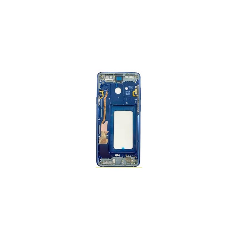 PANTALLA OLED PARA SAMSUNG S9 PLUS G965F CON MARCO AZUL (TAMAÑO POCO PEQUEÑO)