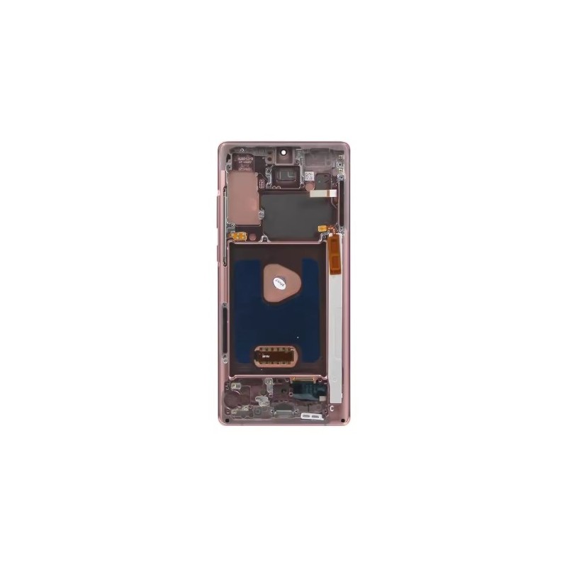 PANTALLA SAMSUNG NOTE 20 OLED CON MARCO TAMAÑO PEQUEÑO COLO ROSA