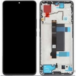PANTALLA CON MARCO POCO X6/ REDMI NOTE 13 PRO 5G SERVICE PACK NEGRO