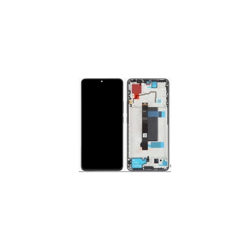 PANTALLA CON MARCO POCO X6/ REDMI NOTE 13 PRO 5G SERVICE PACK NEGRO