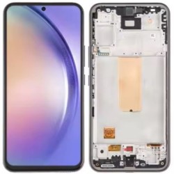 PANTALLA PARA SAMSUNG A56 5G/ A566 ORIGINAL CON MARCO NEGRO