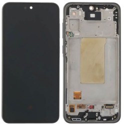 PANTALLA SAMSUNG A36 5G/ A366 OLED CON MARCO NEGRO