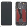 PANTALLA SERVICE PACK CON MARCO PARA HUAWEI P20 PRO COLOR NEGRO