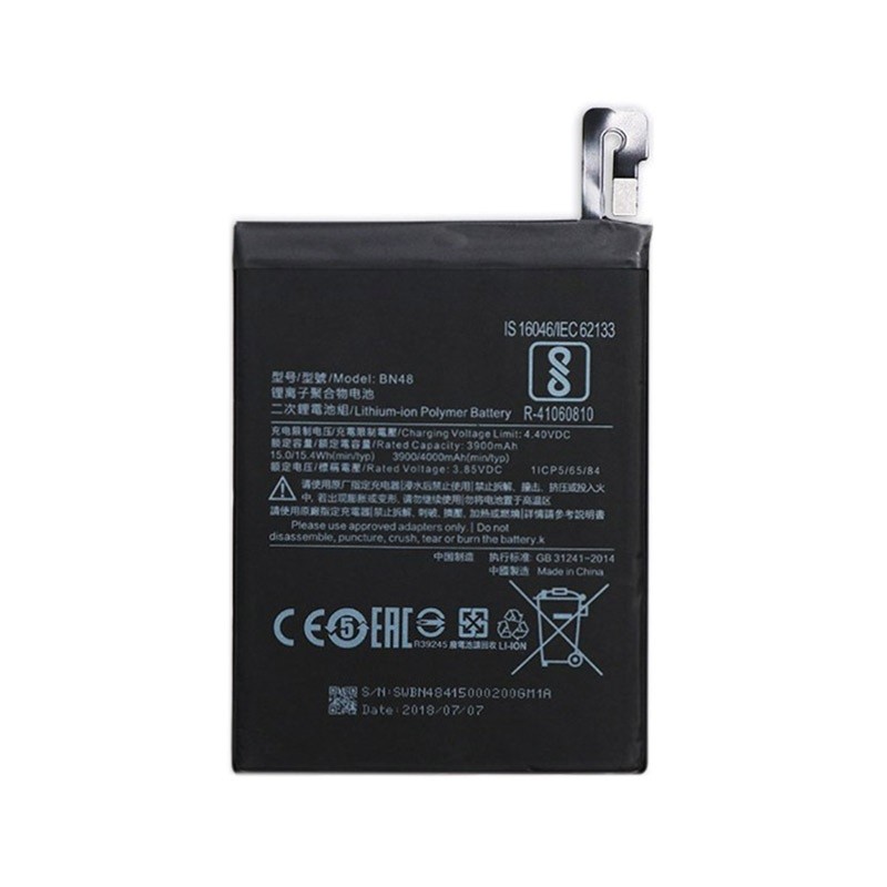 BATERIA PARA REDMI NOTE 6 PRO (NB48) 4000 MAH